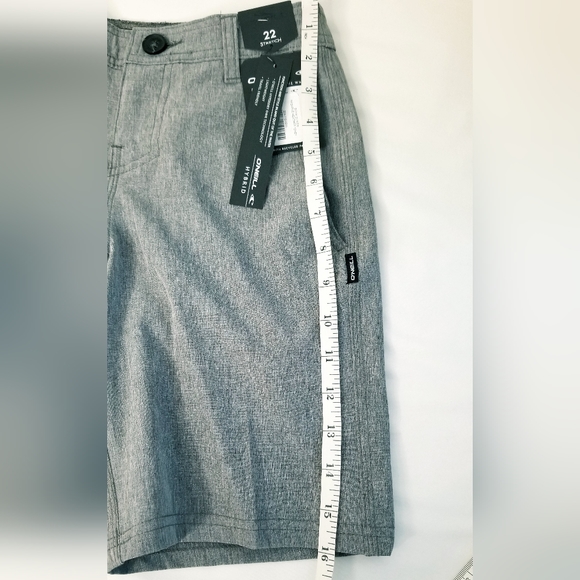 NWT O'NEILL Stretch Hybrid Shorts Reserve Heather Grey Boy's Size 22" Waist - Picture 15 of 15